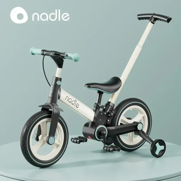 Nadle Children's Bicycle Balance Bike 2-in-1 Multi Functional Foldable Baby Bicycle Sliding Bike - Image 9