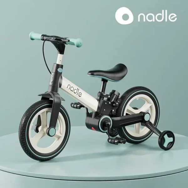 Nadle Children's Bicycle Balance Bike 2-in-1 Multi Functional Foldable Baby Bicycle Sliding Bike - Image 8