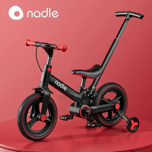 Nadle Children's Bicycle Balance Bike 2-in-1 Multi Functional Foldable Baby Bicycle Sliding Bike - Image 11
